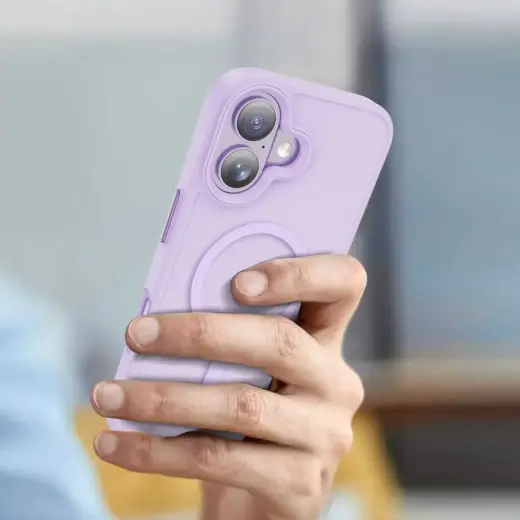 TECH-PROTECT MAGMAT MAGSAFE IPHONE 17 MATTE LAVENDER Foto 5