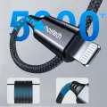 Choetech AUX009 Lighting | mini jack 3.5mm cable 2 m - black Photo