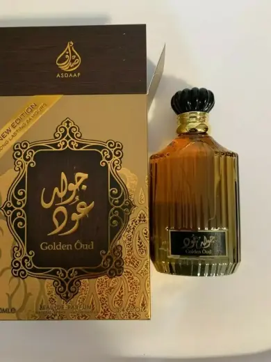 Lattafa Asdaaf Golden Oud for Men by Lattafa Eau De Parfum Spray (unisex) 3.4 Oz Фото num
