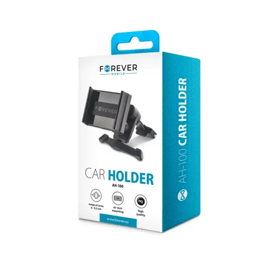 Forever AH-100 Universal Air Vent Holder for Any Devices with Width 60 - 95 mm Black Photo