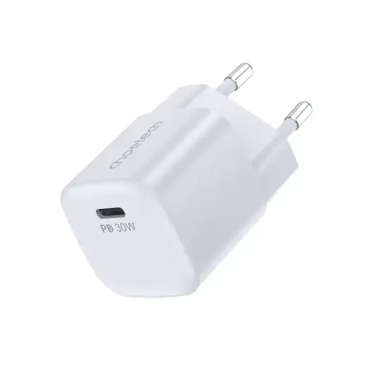 Choetech PD5007 USB-C PD 30W GaN wall charger - white Фото num