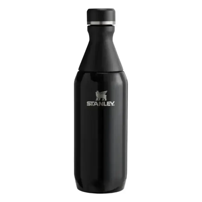 Термос The All Day Slim Bottle 0.35L глянцевый черный