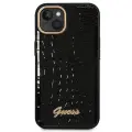 Guess GUHCP14MHGCRHK iPhone 14 Plus 6,7" czarny|black hardcase Croco Collection Фото num