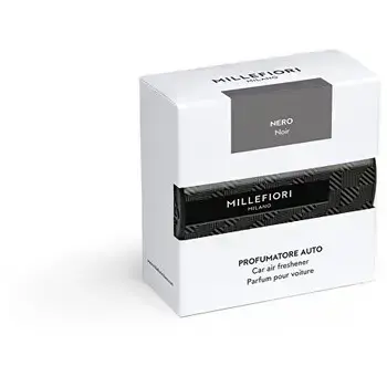 Millefiori Icon Textil Flora Nero Car Fragrance - Vůně do auta 47.0g