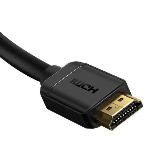 Кабель Baseus HDMI 2.0 4K 60 Гц 3D HDR 18 Гбит|с 1 м черный (CAKGQ-A01) Фото num