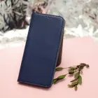 Smart Magnetic book case for Honor 600 navy blue — Foto 8