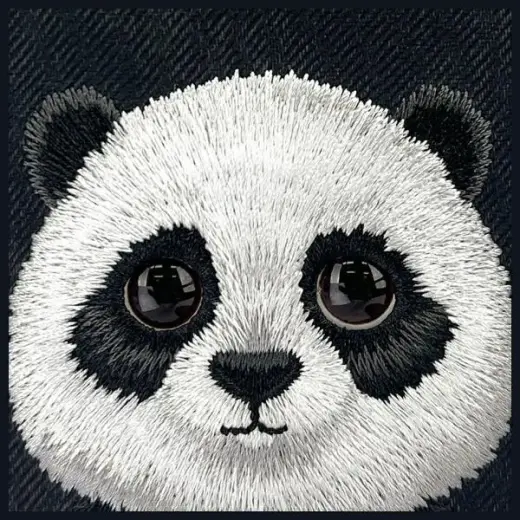 Nimmy Big Eyed Pet 2.0 Panda phone case for iPhone 16 black Photo