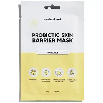 Breakout+aid Probiotic Skin Barrier Mask - Maska pro posílení pleťové bariéry 34.0g