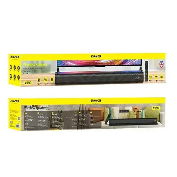 AWEI Soundbar Bluetooth Y999 black Foto 6
