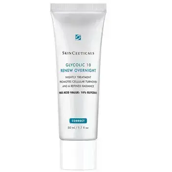 SkinCeuticals Glycolic 10 Renew Overnight Nightly Treatment - Noční krém s kyselinou glykolovou 50ml