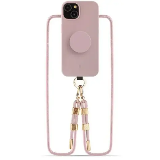 Etui JE 3in1 PopGrip iPhone 15 6.1" różowy|rose 30494 (Just Elegance) Фото num