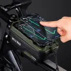 WILDMAN traveling bag for bike frame with zipper 1L (4 "- 7") GX200 green Photo