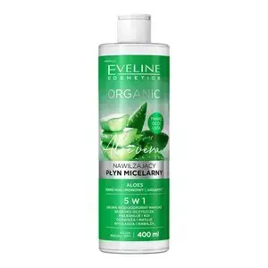 Eveline Cosmetics Organic Nawilżający Płyn Micelarny Do Demakijażu Z Aloesem Gesichtsreinigung 400.0 Ml Foto 5