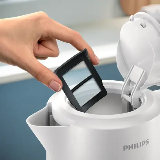 PHILIPS 3000. sērijas Basic tējkanna, 1.7L, balta Фото num