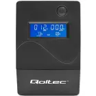 Qoltec Uninterruptible Power Supply UPS Line Interactive | Monolith| 850VA | 480W | LCD | USB | RJ45 Foto 10