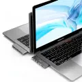 Choetech multifunctional docking station HUB for Apple MacBook Pro USB Typ C 7in2 100W Thunderbolt 3 gray (HUB-M14) Фото num