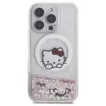 Hello Kitty HKHMP16LLSWKH iPhone 16 Pro   6.3" biały|white hardcase Liquid Glitter Sweet Kitty Bows MagSafe Фото num