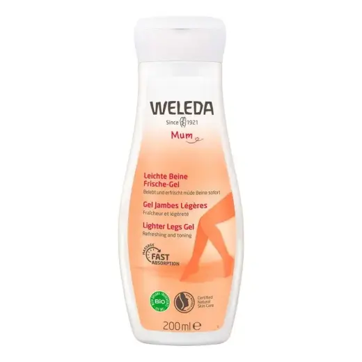 Weleda Lighter Legs Gel in Clear