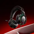 Borofone Headphones BO112 Wave gaming with microphone black Фото num