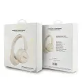 Guess Script Metal Logo Wireless Headphone Beige Foto 3