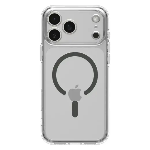 Spigen Ultra Hybrid MagSafe Case for iPhone 17 Pro Max - Clear Gray Foto 2