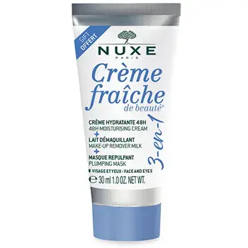 Creme Fraiche De Beauté Moisturising Cream, Make-up Remover Milk and Plumping Mask - 3-in-1 Hydrating Cream, Cleansing Milk, and Plumping Mask. Фото num