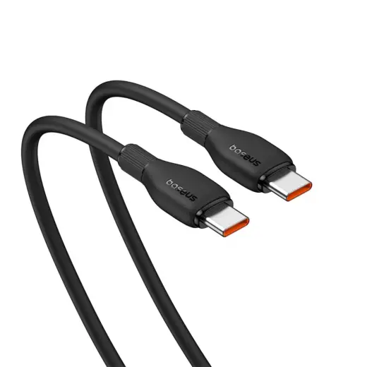 Baseus Pudding Series USB-C Cable - USB-C 100W 1.2m - Black Foto 3