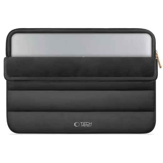 Tech-Protett Fluffy Laptop Bag 13-14 - Black Photo