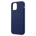 Mini MIHCP12LSLTNA iPhone 12 Pro Max 6,7" granatowy|navy hard case Silicone Tone On Tone Photo