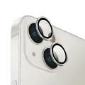 Uniq Optix Aluminum Camera Lens Protector for iPhone 14|14 Plus camera lens with applicator - silver Foto 1