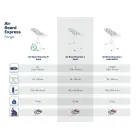 LEIFHEIT Gludināmais dēlis Air Board Express L Solid 130x38cm Foto 2