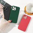 Silicone Case maciņš telefonam iPhone 14 Plus bēšs — Foto 23
