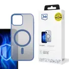 Apple iPhone 14 Plus - 3mk Frosty MagCase Blue — Foto 1