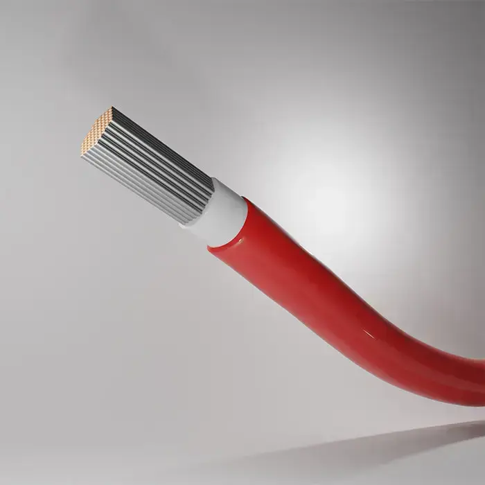 Qoltec Photovoltaic solar cable | 6mm² |  100m | red Foto 5