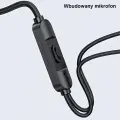 USAMS Słuchawki stereo EP-47 3.5mm czarny|black 1,2m HSEP4701 (US-SJ594) Foto 4