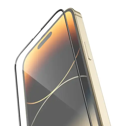 Borofone Tempered glass BF8 Diamond Armor Full Screen 5D Large Arc for Iphone 14 Pro - 10 pieces Foto 4