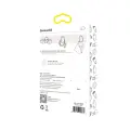 Baseus Small Shell hanger for car, home, garage 4 pcs. - black Фото num