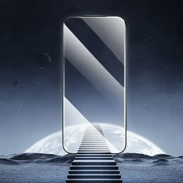 Borofone Tempered glass BF6 Diamond Armor Full Screen HD for Iphone 17 Pro Max - 10 pieces Foto 7