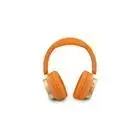 Guess Rectangle Metal Script Logo ENC Wireless Headphone Orange — Foto 7