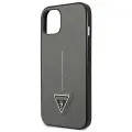 Guess PU Saffiano Triangle  Case for iPhone 13 mini Silver — Foto 6