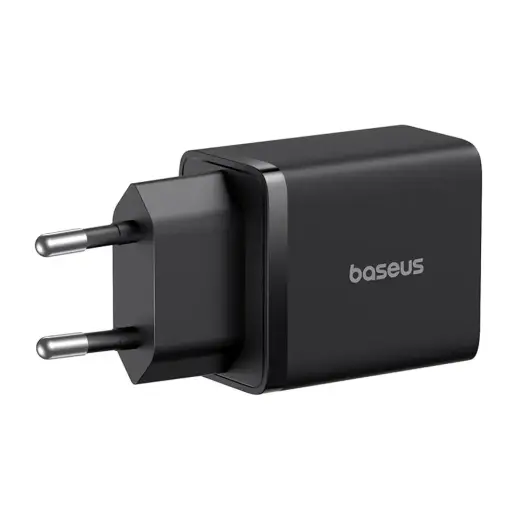 Baseus Cube Pro 30W USB-C USB-A Wall Charger - Black Foto 5