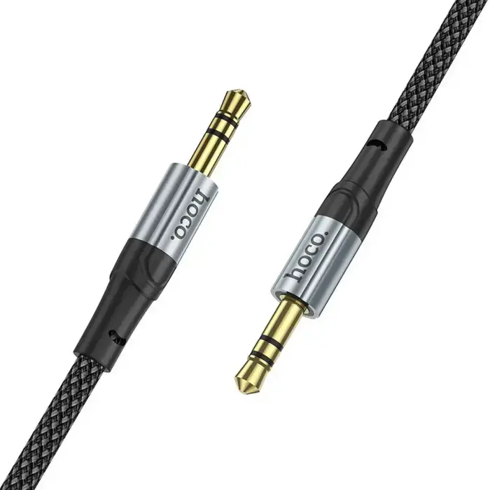 Cable AUX Jack 3,5 mm to Jack 3,5 mm Hoco 1 m UPA26 black Photo