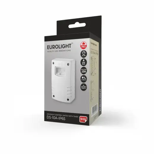 Foto relė, 10A, IP65 montuojama ant sienos Eurolight Photo