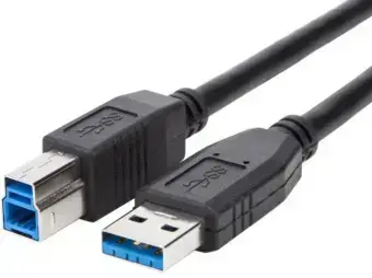 Kabelis Brackton USB Type-A - Type-B 5GB/s 1m