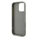 DKNY PU Leather Quilted Stack Logo Case for iPhone 16 Pro Max Grey — Foto 4