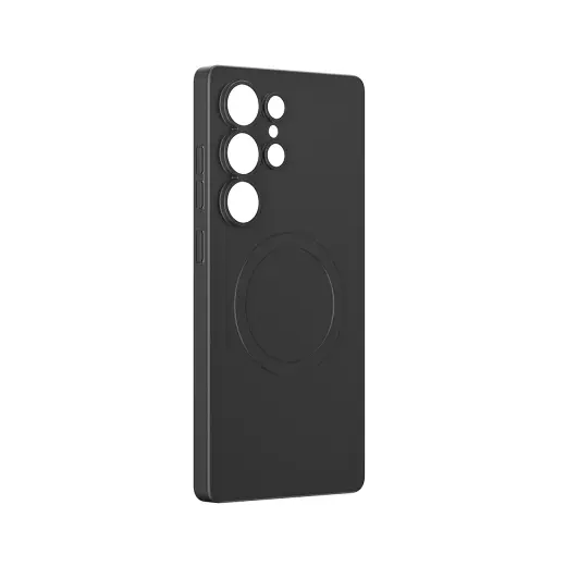 AmazingThing Minimal Air Case with Magnetic Ring for Samsung Galaxy S25 Ultra - Black Photo