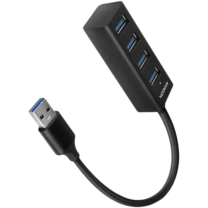 Axagon HUE-M1AL хаб USB-A на 4x USB 3.0