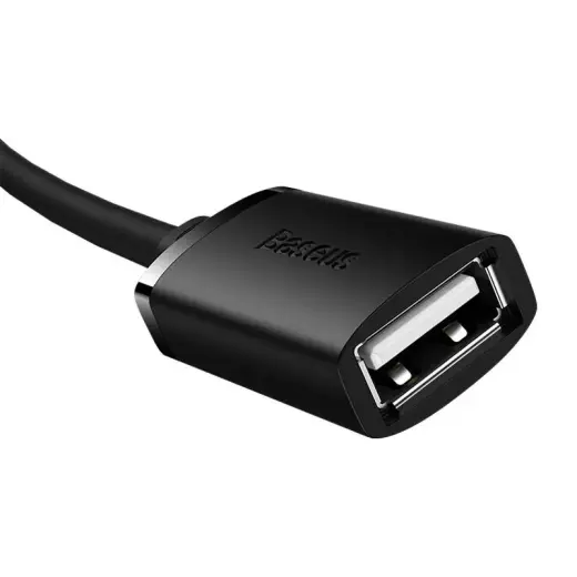 USB 2.0 pagarinātājs vads Baseus AirJoy Series, 0,5 m (melns) Foto 4