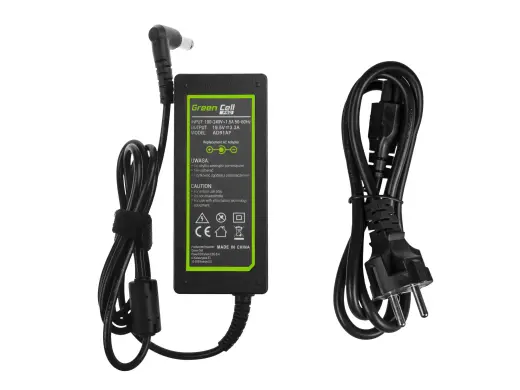 Green Cell PRO Charger | AC Adapter 19.5V 3.34A 65W for Sony Vaio SVF14 SVF15 SVF152A29M SVF1521C6EW SVF15AA1QM Foto 3
