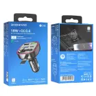 Borofone raidītājs FM BC48 Broad MP3, Bluetooth - 2xUSB + C tipa - QC 3.0 18W melns (bojāts iepakojums) Foto 9